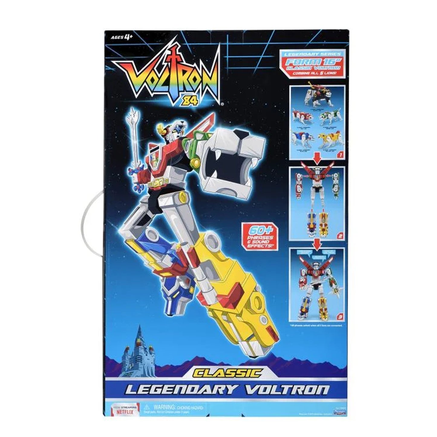 Playmates Defender of the Universe 40th Anniversary Classic Legendary Voltron