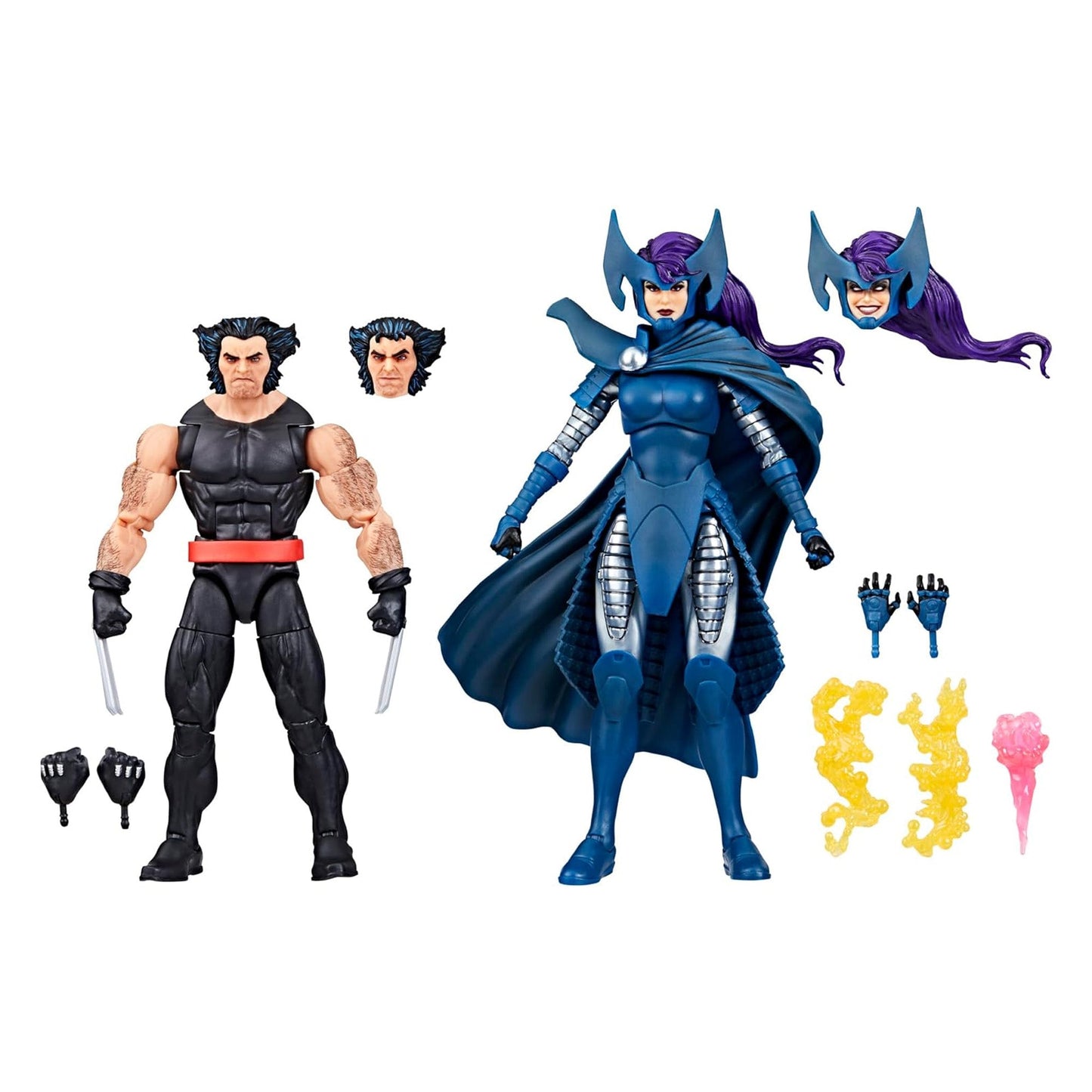Marvel Legends Psylocke & Wolverine 2 Pack 2do Pago