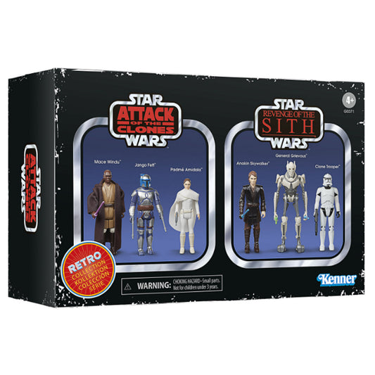 Star Wars Retro Collection Episode II & III Multipack 2do Pago
