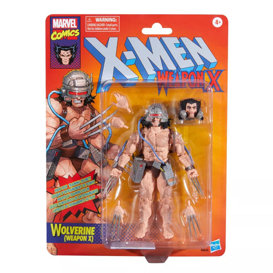 Marvel Legends Retro Wolverine (Weapon X) Exclusiva