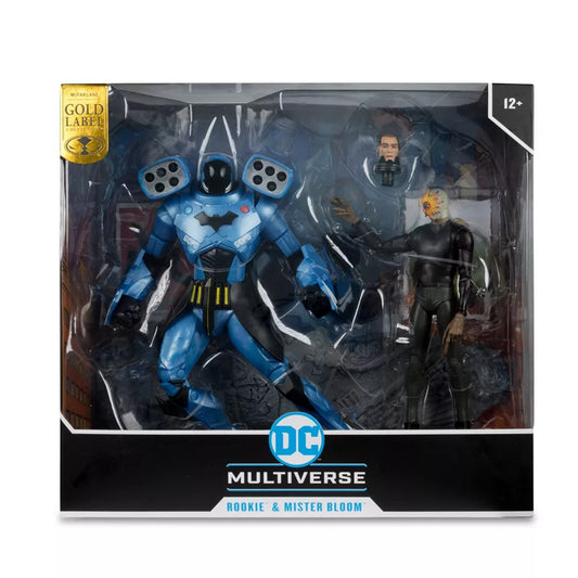 DC Multiverse Gold Label Rookie Batman End Game & Mr. Bloom EXCLUSIVA 2do Pago