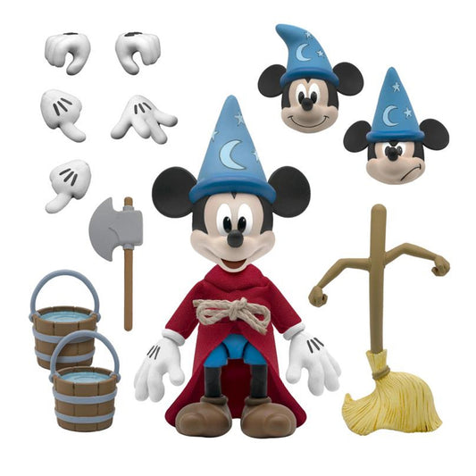 Super7 Fantasia Disney Ultimates! The Sorcerer's Apprentice Mickey Mouse 2do Pago