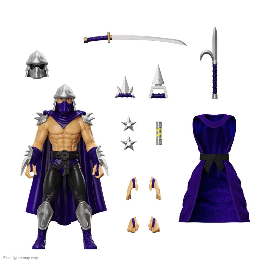 Super7 TMNT Ultimates Shredder (Silver Armor) 2do Pago