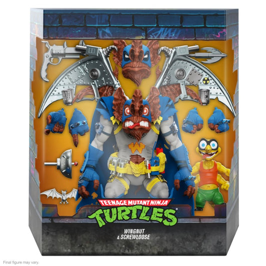 Super7 TMNT Ultimates Wingnut & Screwloose 2do Pago