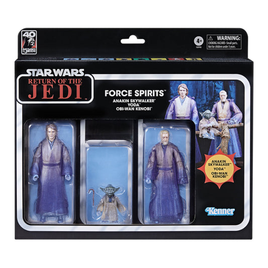 Star Wars The Black Series Force Ghosts 3-Pack EXCLUSIVA 2do Pago