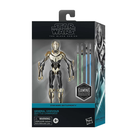 Star Wars The Black Series Gaming Greats: Battlefront II - General Grievous Battle Damaged EXCLUSIVA 2do Pago