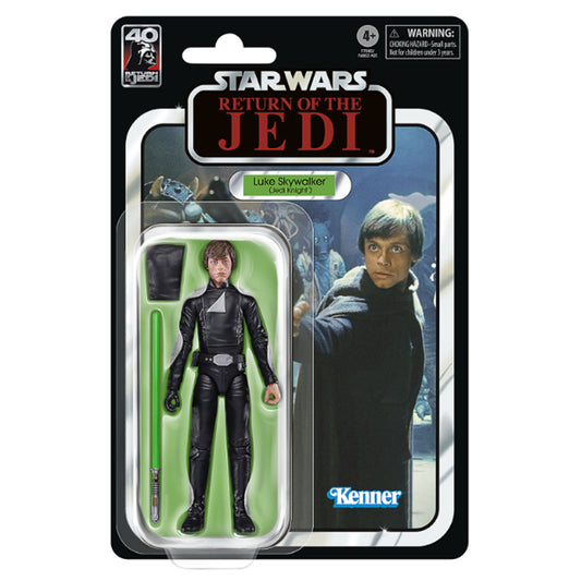 Star Wars The Black Series Luke Skywalker (Jedi Knight) 40th Ann. Return of The Jedi ABANDONADO