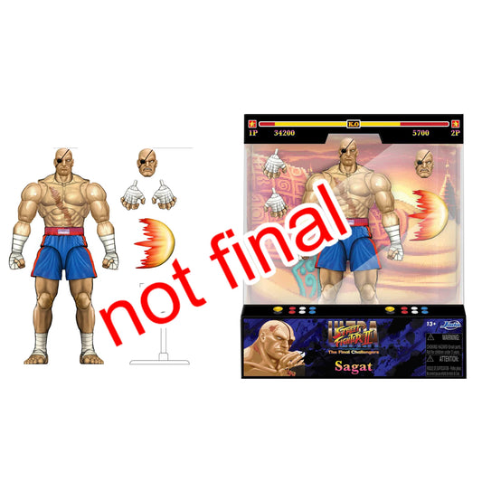 Jada Toys Street Fighter II Sagat