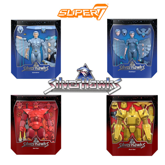 Super7 Silverhawks Ultimates Wave 1 ABANDONADO