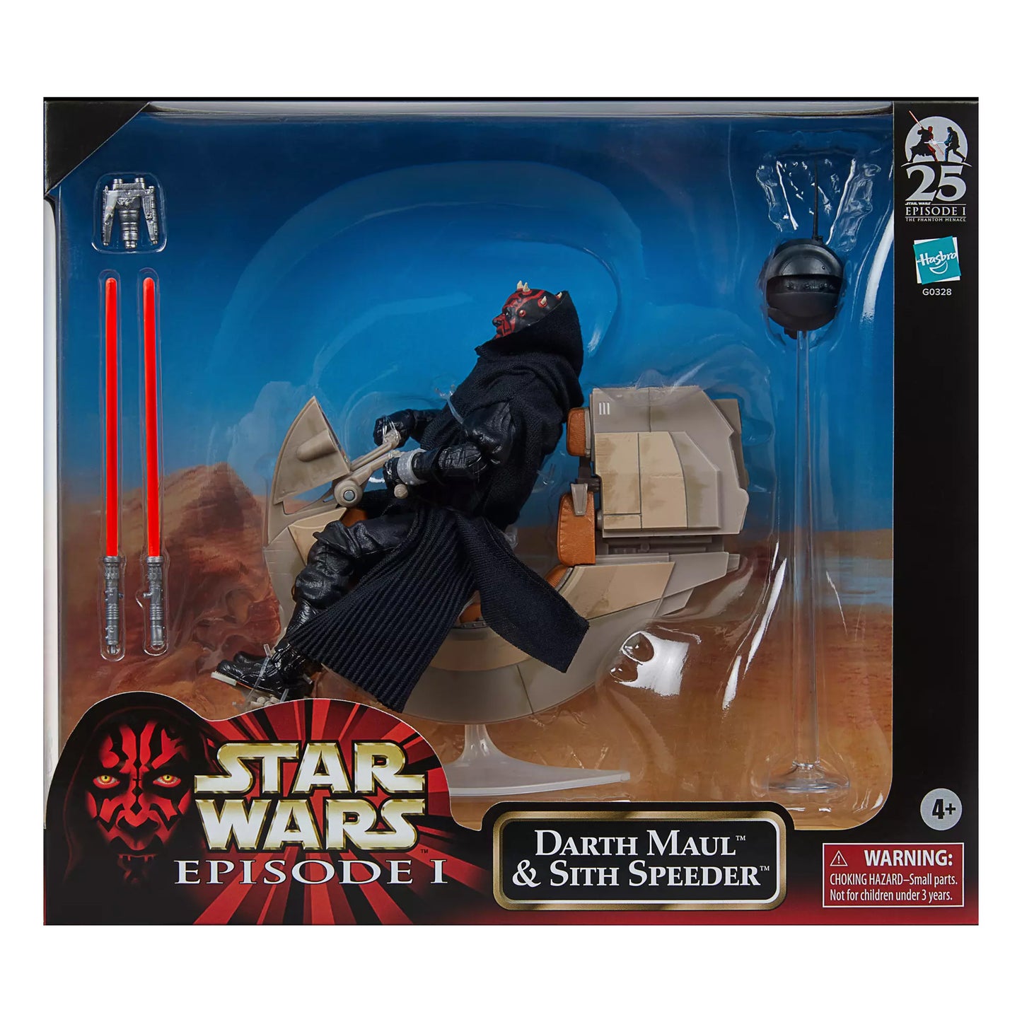 Star Wars The Black Series Darth Maul & Sith Speeder (SDCC24)