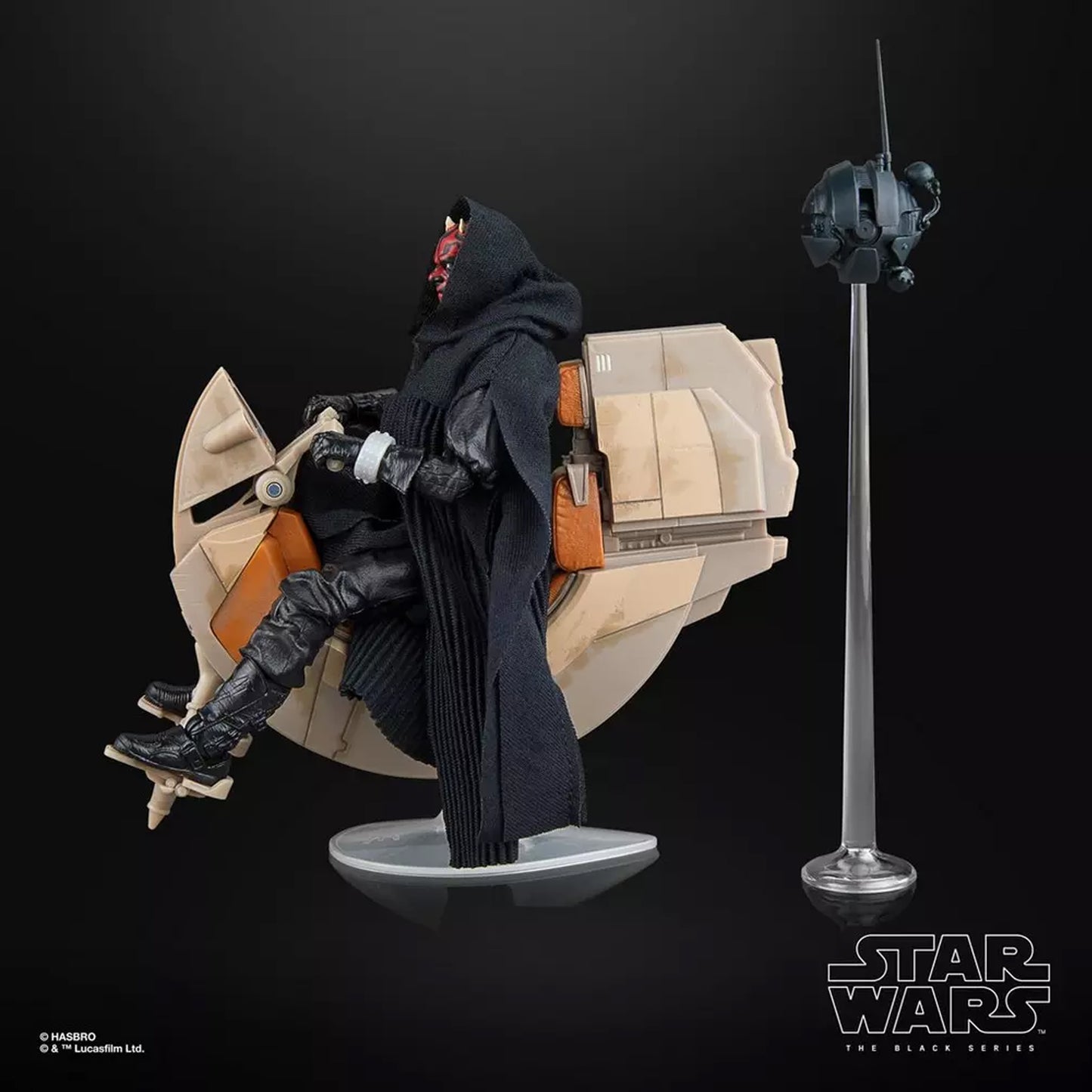 Star Wars The Black Series Darth Maul & Sith Speeder (SDCC24)