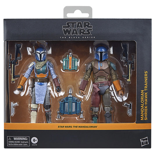 Star Wars The Black Series Mandalorian Shriek-Hawk Trainers 2-Pack