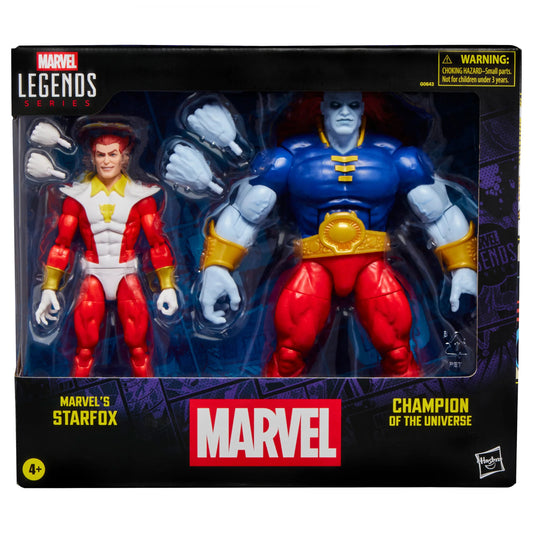 Marvel Legends Starfox & Champion of The Universe 2-Pack