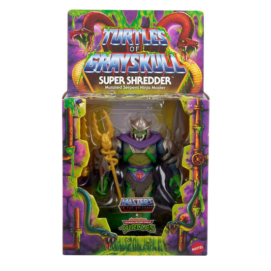 Masters of the Universe Turtles of Grayskull Super Shredder EXCLUSIVA