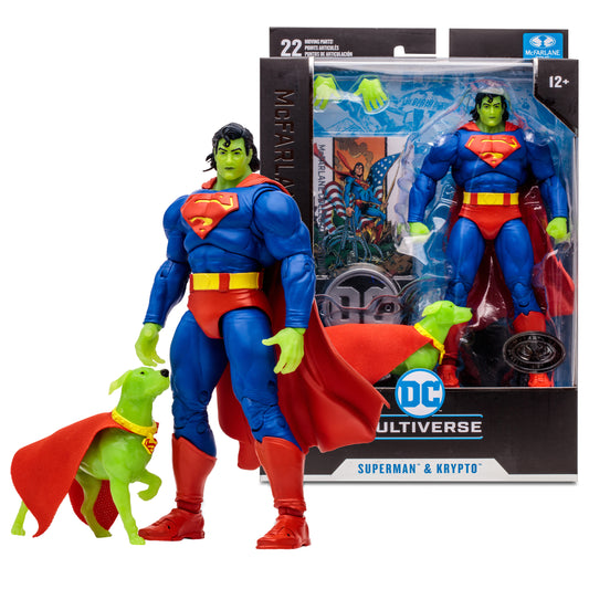 DC Multiverse Collector Edition Superman & Krypto Platinum