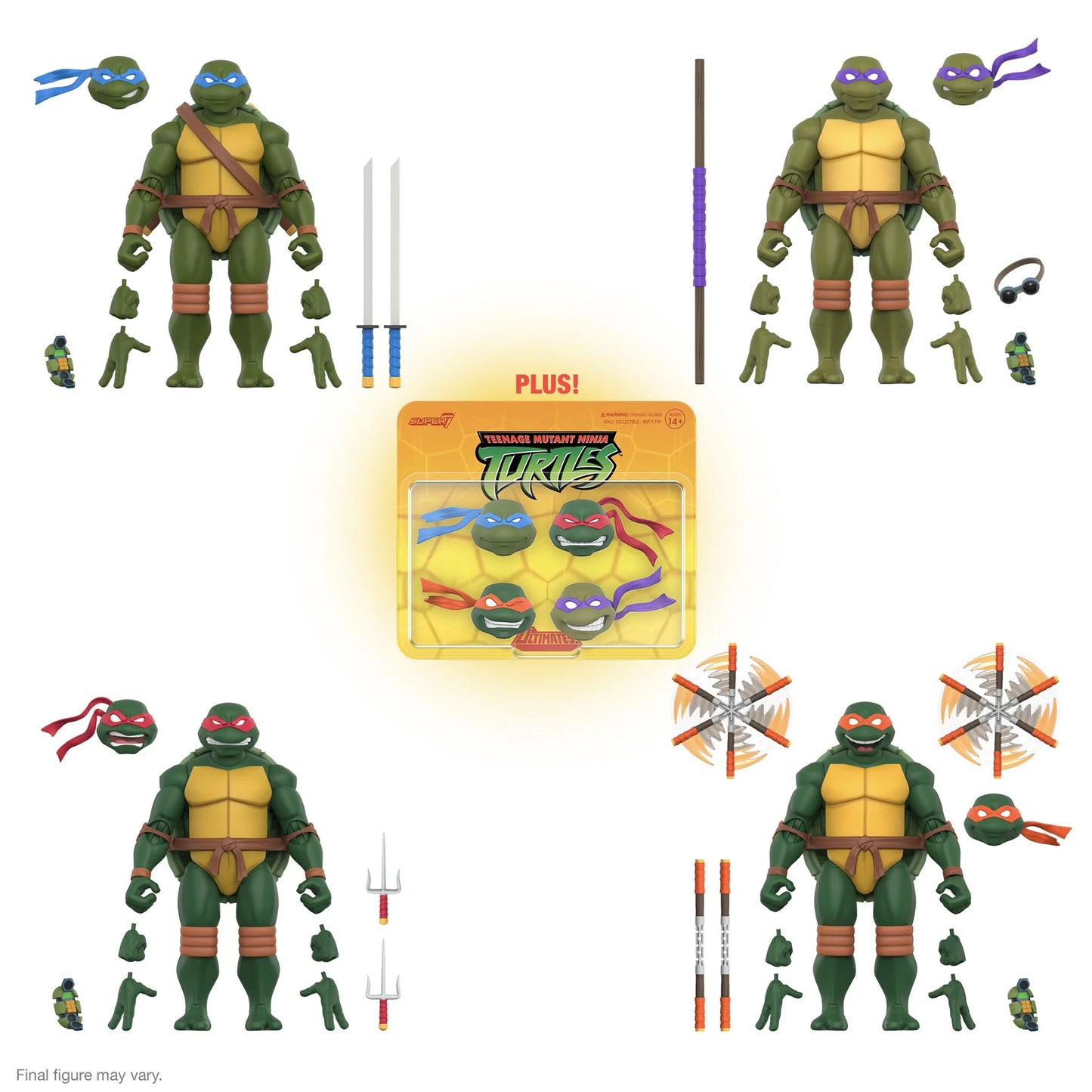 Super7 Ultimates! TMNT 2003 Wave EXCLUSIVA 2do Pago