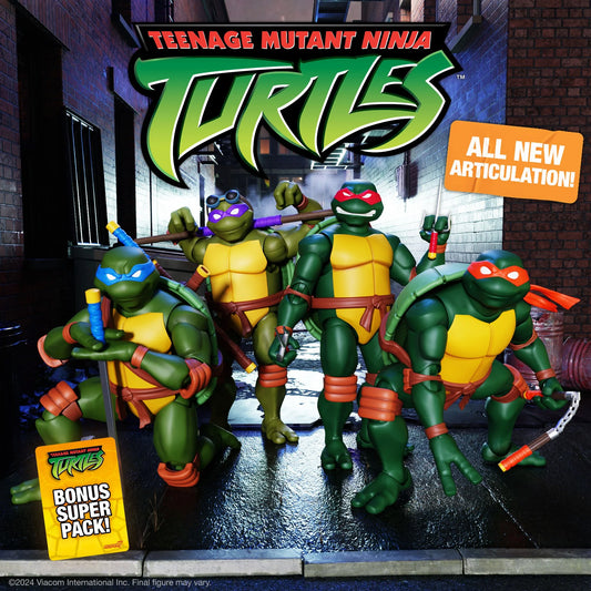 Super7 Ultimates! TMNT 2003 Wave EXCLUSIVA 2do Pago
