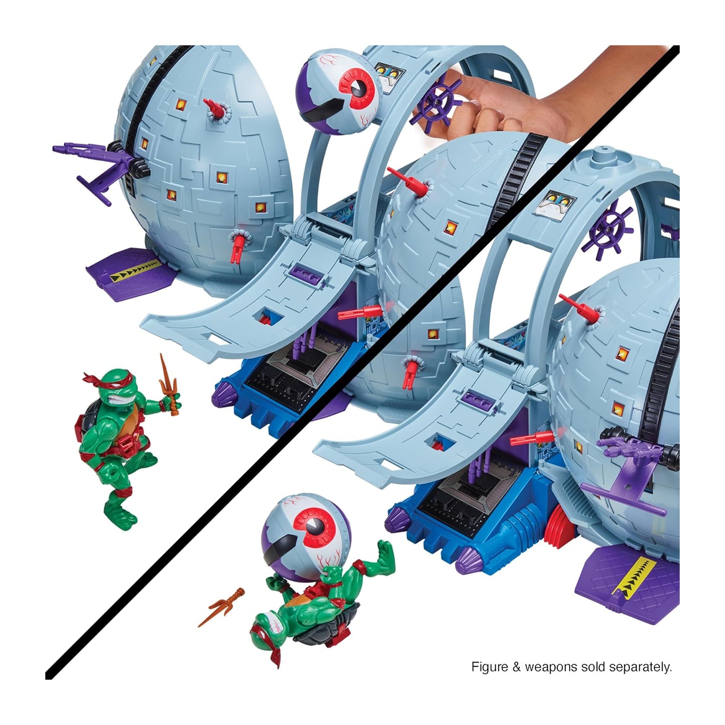 Playmates TMNT Classic Technodrome Playset EXCLUSIVA 2do Pago