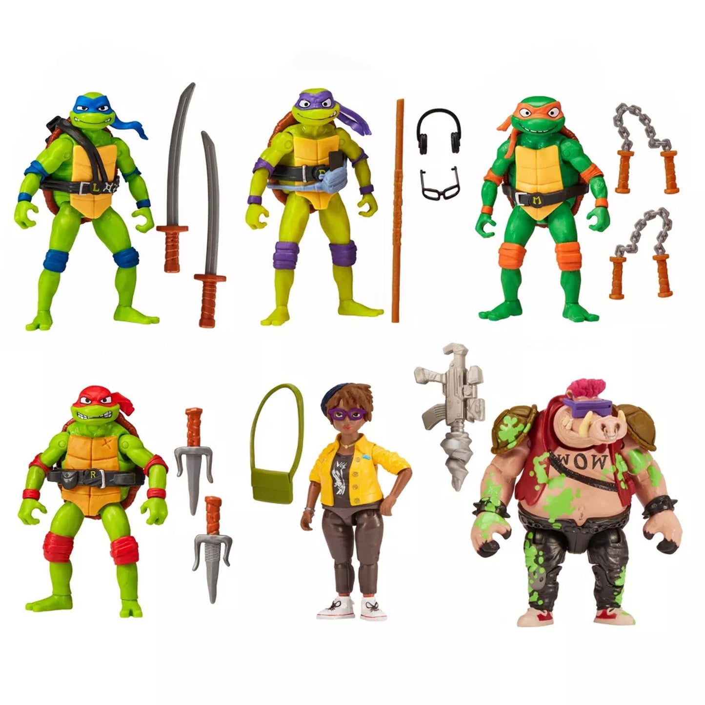 TMNT Mutant Mayhem Ooze Cruisin 6 Pack 2do Pago