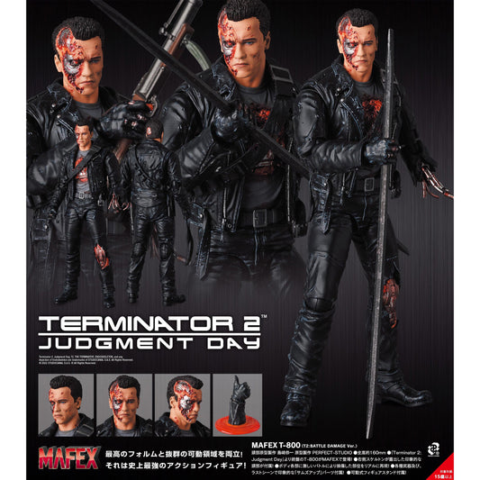 MAFEX T-800 (T2: Battle Damaged) 2do Pago