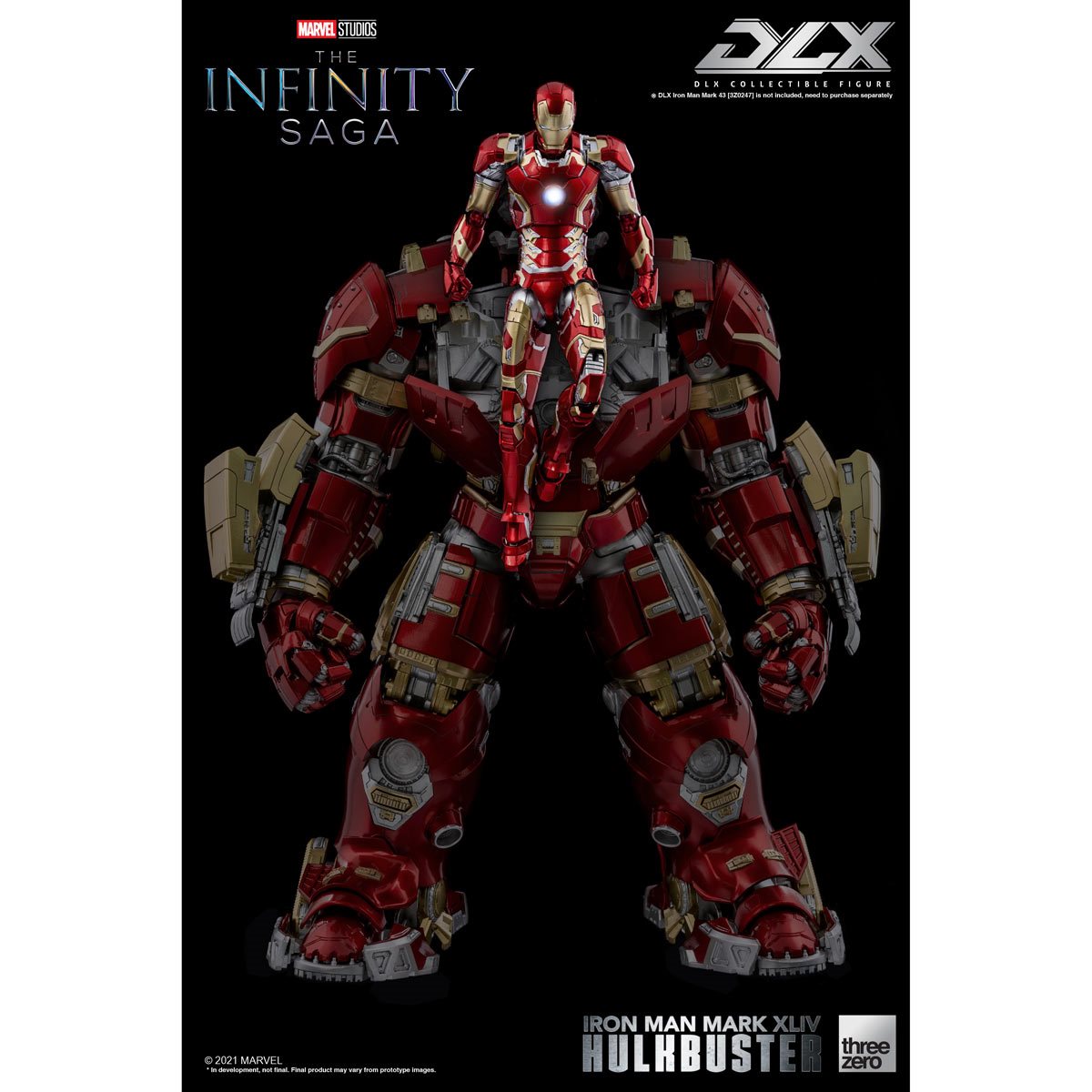 Marvel Infinity Saga Iron Man Mark 44 Hulkbuster DLX