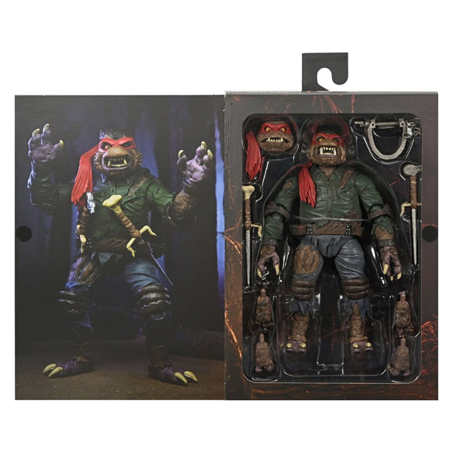 NECA TMNT x Universal Monsters Ultimate Raphael As The Wolfman 2do Pago