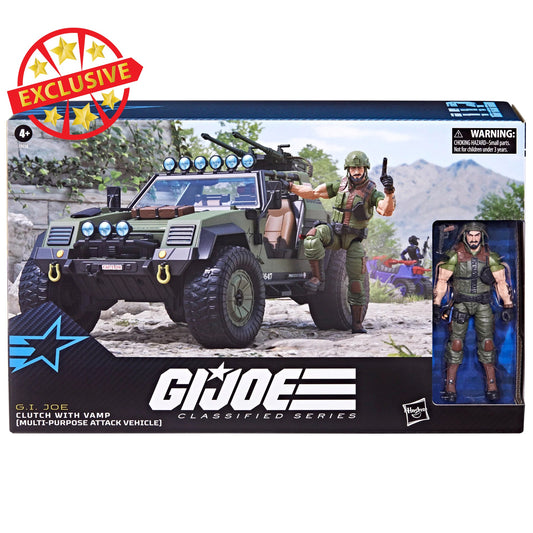 G.I. Joe Classified Series Clutch with VAMP (Multi-Purpose Attack Vehicle) EXCLUSIVA 2do Pago