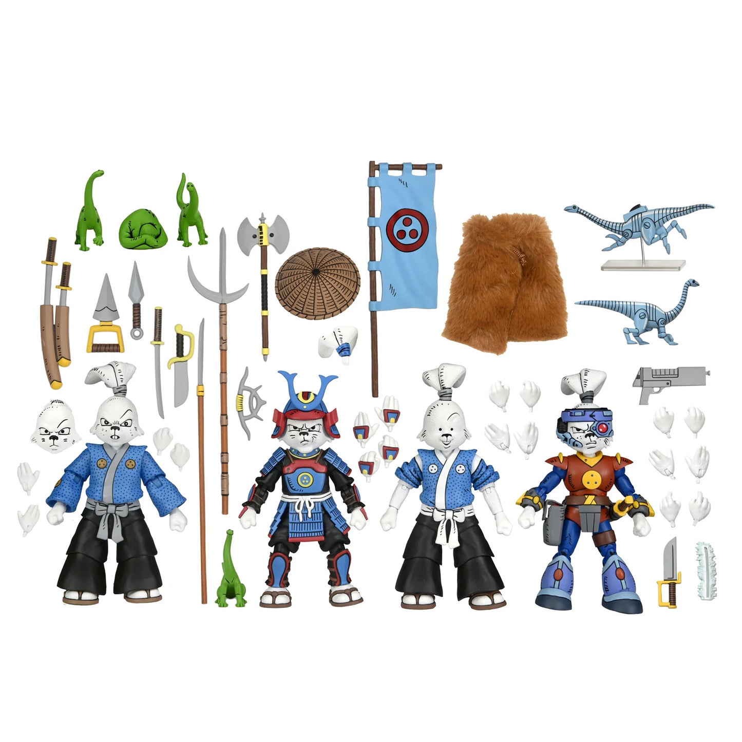 NECA Usagi Yojimbo 4 Pack (Year of The Rabbit) 2do Pago