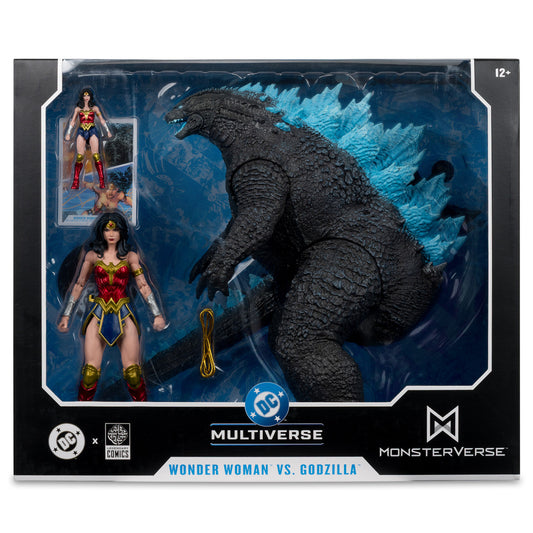 DC Multiverse x Monsterverse Wonder Woman vs Godzilla