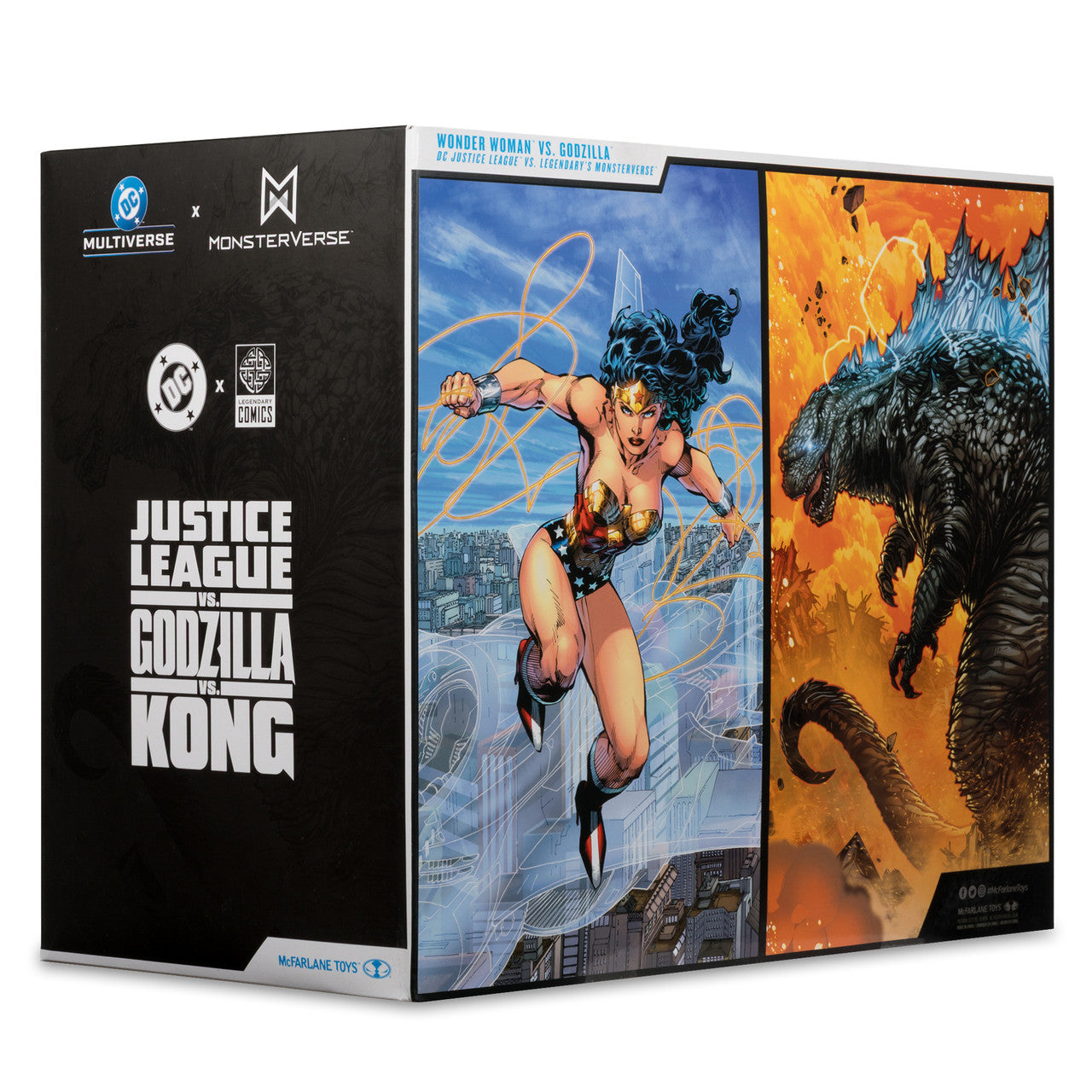 DC Multiverse x Monsterverse Wonder Woman vs Godzilla