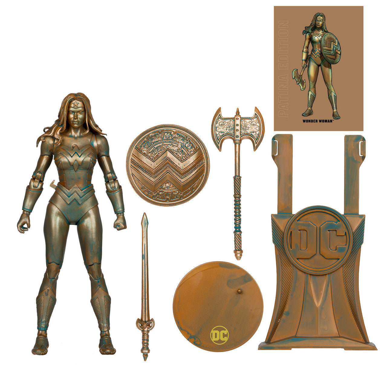 DC Multiverse Wonder Woman (Classic) Gold Label Patina Edition
