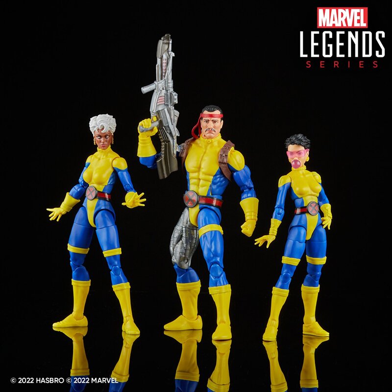 Marvel Legends X-Men 3 Pack Storm/Forge/Jubilee 2do Pago