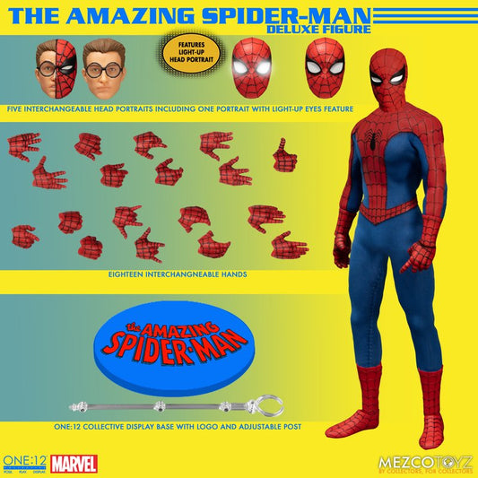 Mezco One:12 Amazing Spiderman Deluxe 2do Pago
