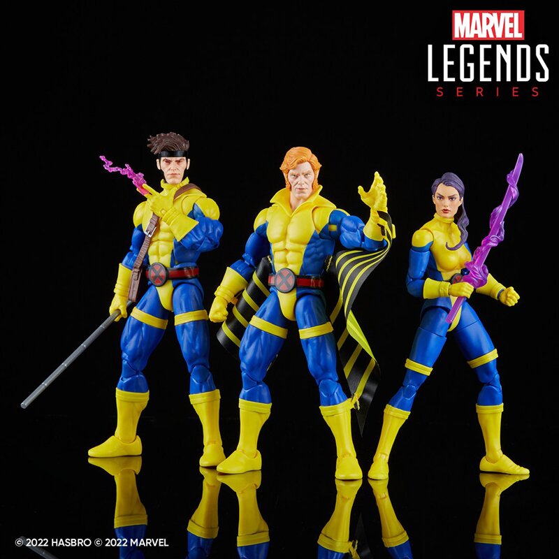 Marvel Legends X-Men 3 Pack Gambit/Banshee/Psylocke ENVIO