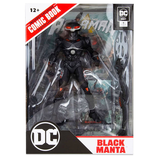 DC Page Punchers Black Manta TRANSFER