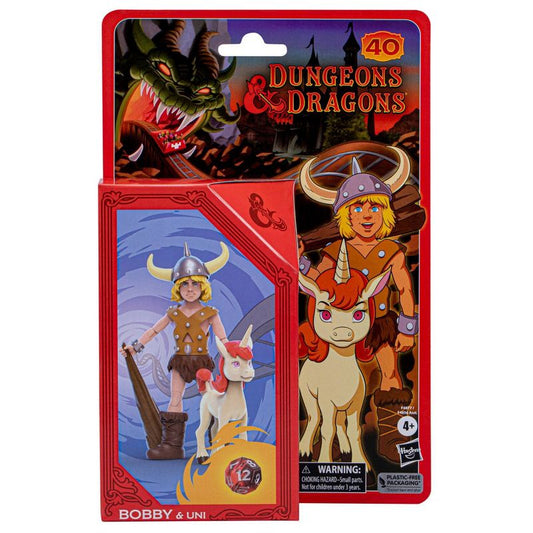 Dungeons & Dragons Cartoon Classics Bobby & Uni ABANDONADO