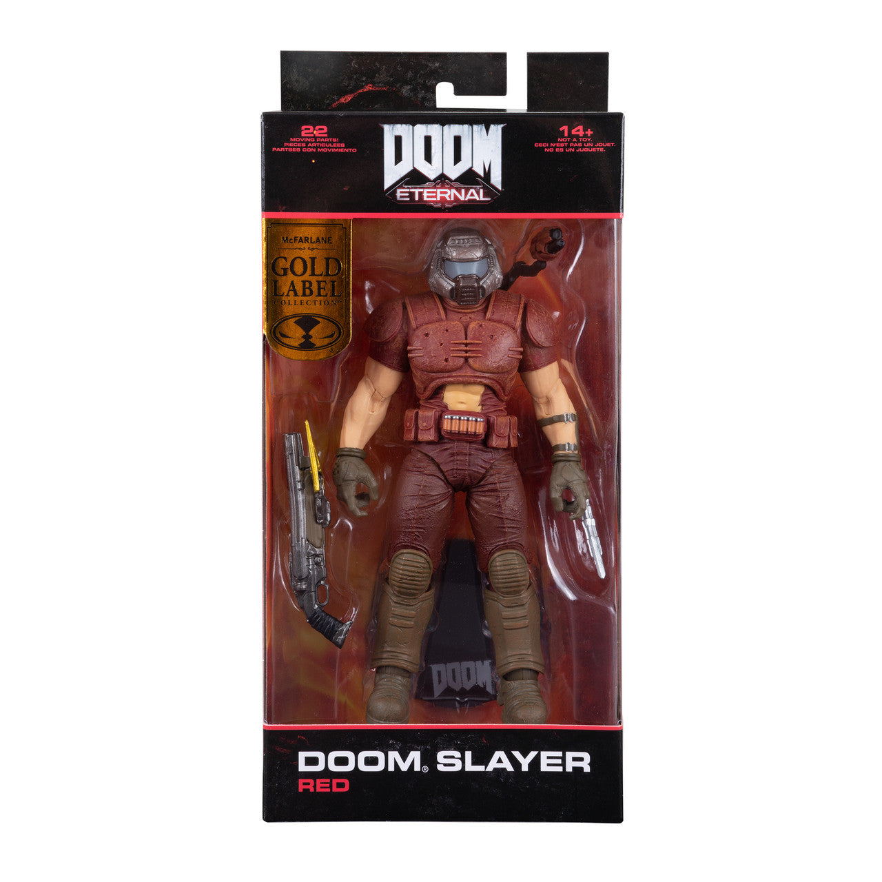 Doom Slayer Classic Marine Red Skin (Doom) Gold Label EXCLUSIVA 2do Pago