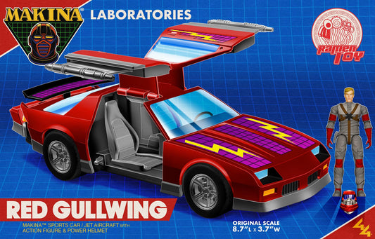 Ramen Toy Makina 01 Red Gullwing 2do Pago