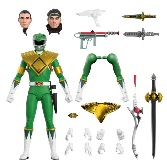 Super7 Power Rangers Ultimates Morphin Green Ranger 2do Pago