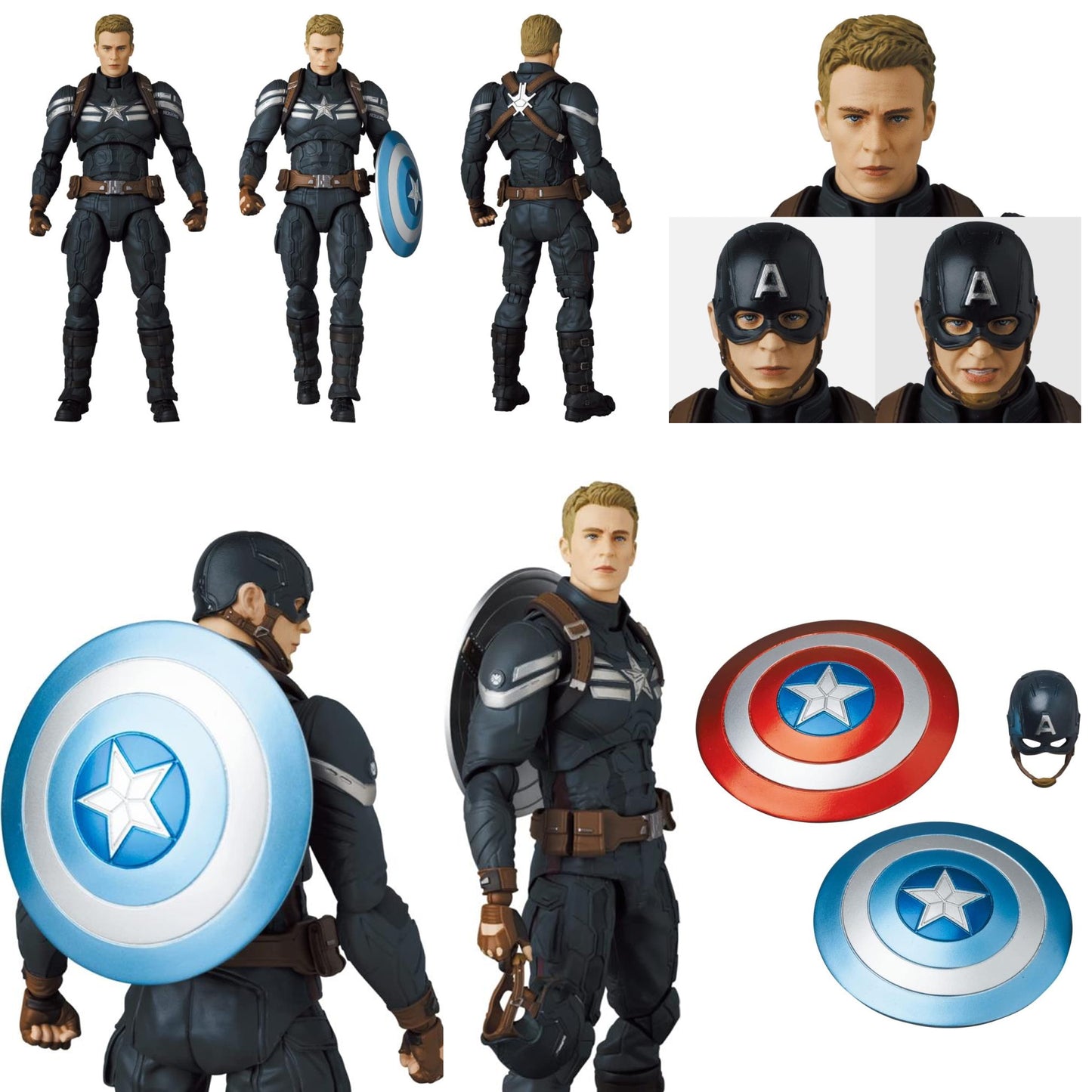MAFEX N.202 Captain America Stealth Suit