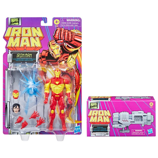 Marvel Legends Deluxe Retro Iron Man 2do Pago