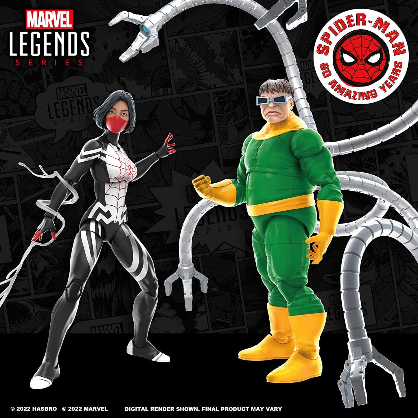 Marvel Legends Marvel’s Silk and Doctor Octopus 2-Pack EXCLUSIVA