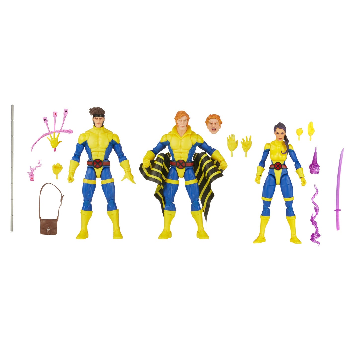 Marvel Legends X-Men 3 Pack Gambit/Banshee/Psylocke 2do Pago