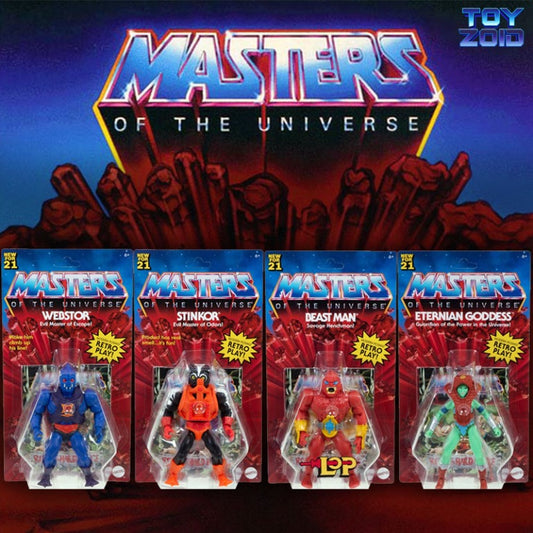 Masters of The Universe Origins Wave 6 (version americana)