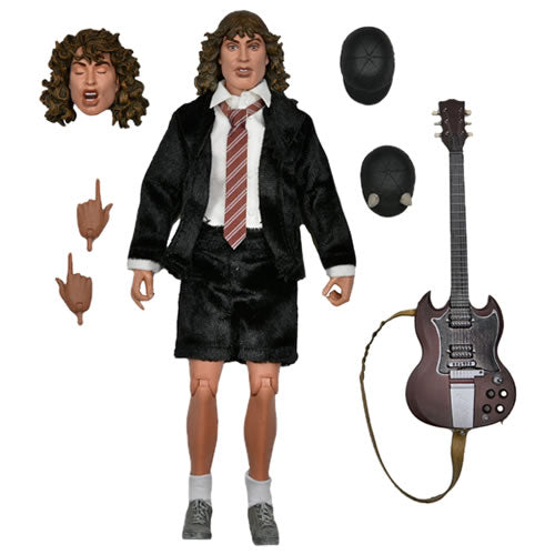 NECA Retro Clothed - Angus Young (AC/DC) 2do Pago
