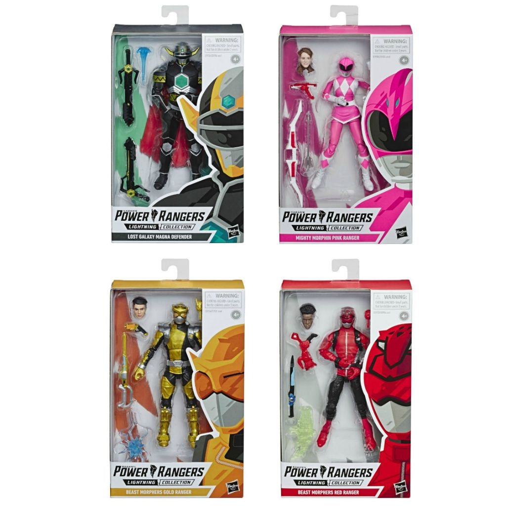 Power Rangers Lighting Collection Wave 2 Set