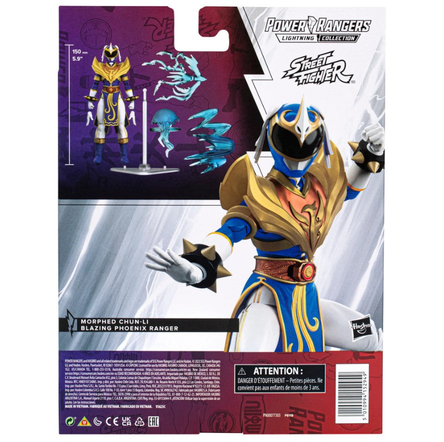 Power Rangers X Street Fighter Lightning Collection Morphed Chun-Li Phoenix Ranger 2do Pago
