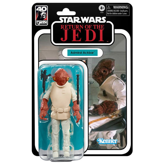 Star Wars The Black Series (ROTJ) Admiral Ackbar EXCLUSIVA 2do Pago