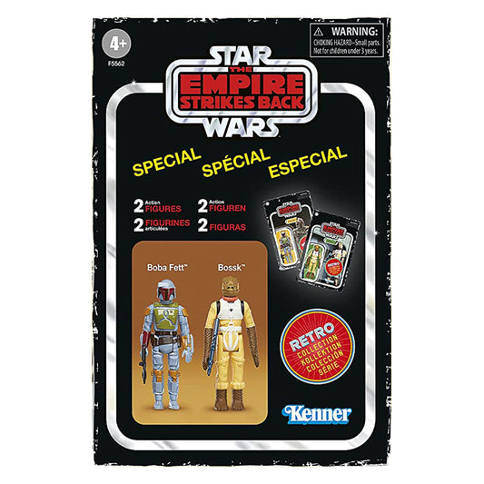 Star Wars Retro Collection Special Bounty Hunters 2-Pack Boba Fett & Bossk