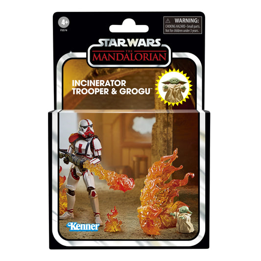 Star Wars The Vintage Collection Incinerator Trooper & Grogu Exclusiva